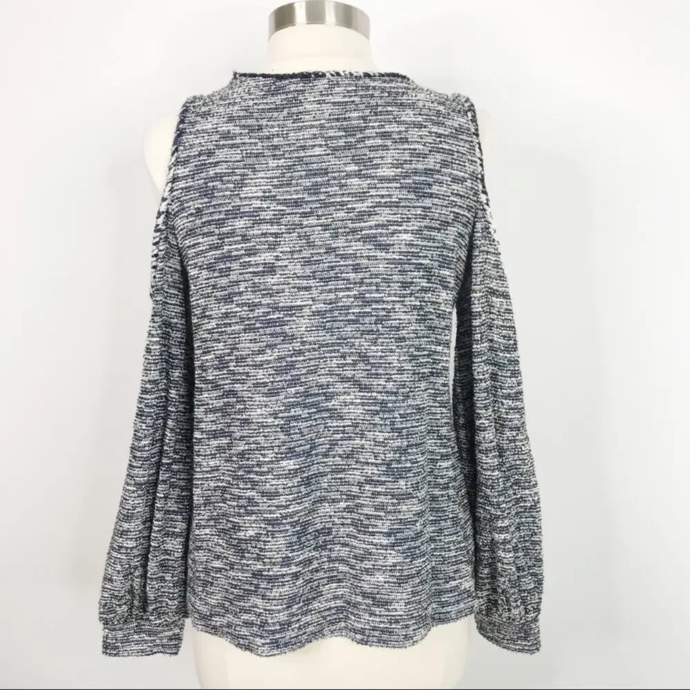 LOFT blue tweed